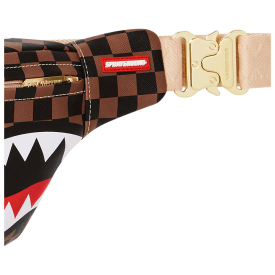 Sprayground Τσαντάκι μέσης Brown Tear Away Savvy Crossbody